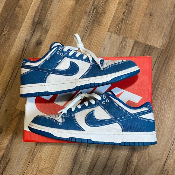 Nike Other - Nike Dunk Low Industrial Blue Sashiko